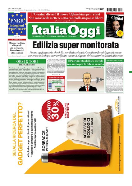 Italia oggi : quotidiano di economia finanza e politica